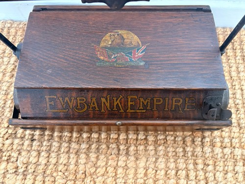 Antique ewbank empire wooden - antique,