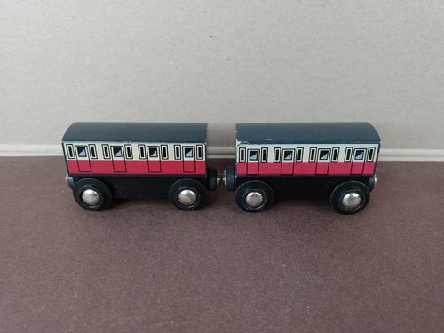 Two express coaches for - two, wooden