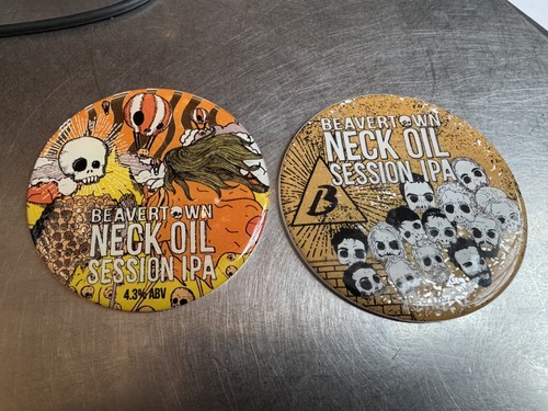 Beavertown neck oil pump badge - beavertown,