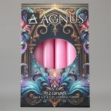 Pink spell candles pack - pack, of