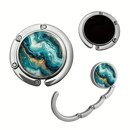 Foldable handbag purse hook - handbag,