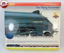 OO Gauge Hornby R2089 Flying Scotsman -BR A4 Silver Link Loco +3x Coaches Ltd Ed