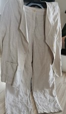 Vetono women linen suit jacket