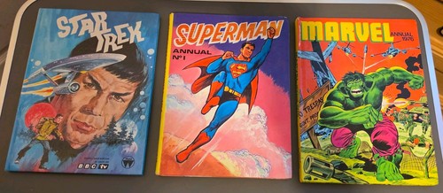 Bundle vintage annuals - 3,