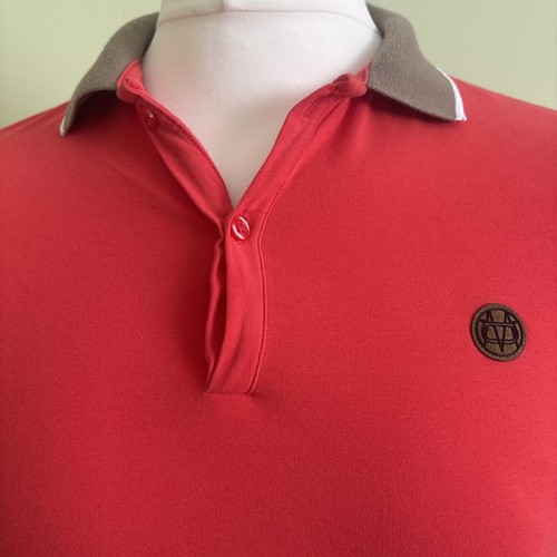 Massimo dutti men polo red - massimo,