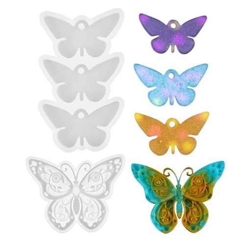 Butterfly necklace keychain - butterfly,