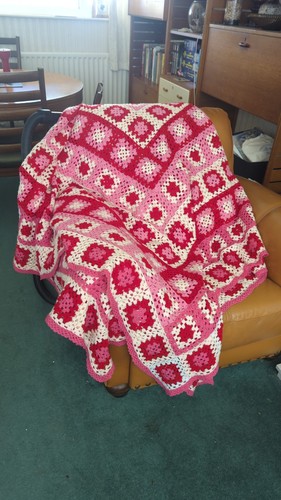 Huge handmade crochet - handmade, blanket