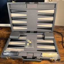 Backgammon Game Deluxe White