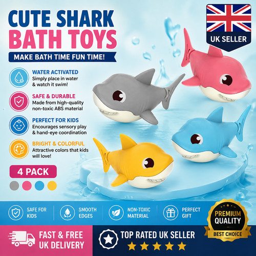 1pcs wind shark bath - 1pcs,