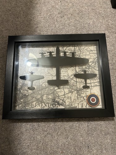 Silhouette lancaster spitfire - silhouette,