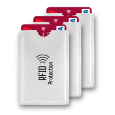 3x RFID Blocking Sleeves for
