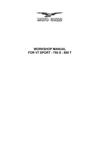 Moto guzzi service - guzzi,
