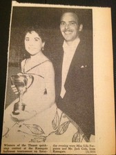 A3-8 Ephemera 1961 Picture Ramsgate Lila Ferguson Jack Cole Quick Step