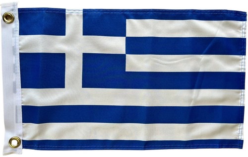 Greece greek flag 11 - 17", x