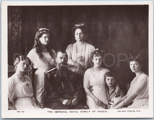 Rare rppc romanov imperial - rppc,