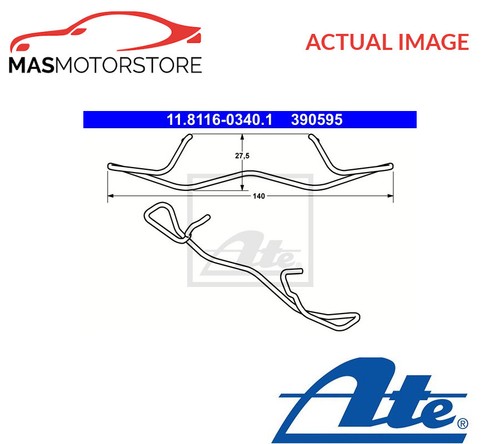 Spring brake caliper - spring,