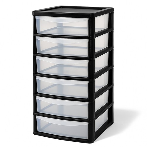 Plastic storage drawers - a4,