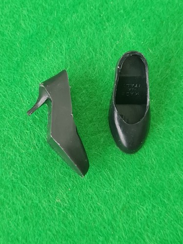 Vintage doll black stiletto - vintage,