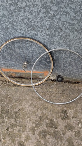 Vintage tubular road - tubular, wheels