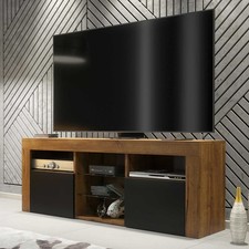Modern 145cm TV Unit Oak Matt