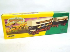 Corgi 09901 The Showmans Range ERF Dodgem Truck & Box Trailer Set (1:50) Boxed