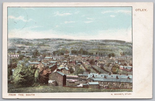 Otley from the south - from,