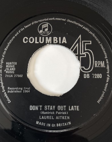 Laurel aitken don stay - aitken,, don’t