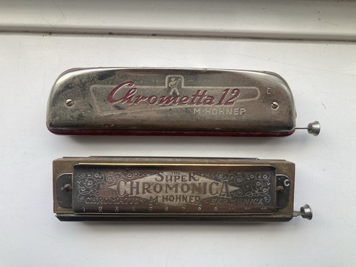 Vtg hohner chromatic - 2x,
