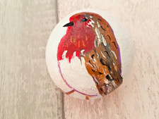 Large hand Painted Rock Pebble