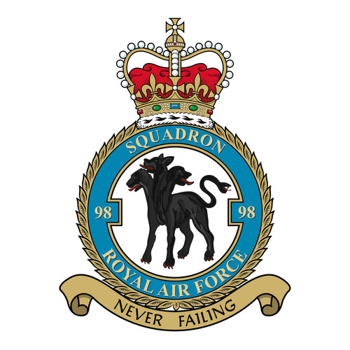 Squadron raf badge - 98,