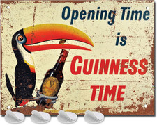 Guinness Metal Bar Signs -