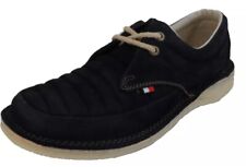 Pod Original Navy Blue Jagger Retro Nubuck Leather Shoes