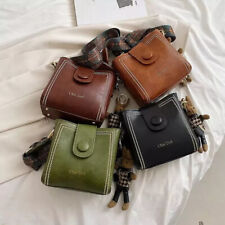 Vintage Style Pu Leather Bucket Crossbody Bag Women Luxury Designer Handbag