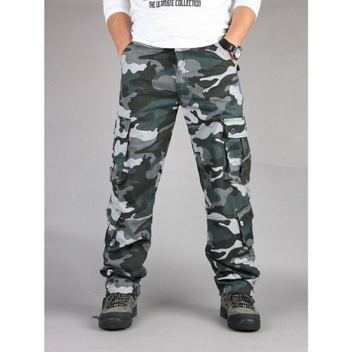 Mens cargo trousers 100 - uk, 100%