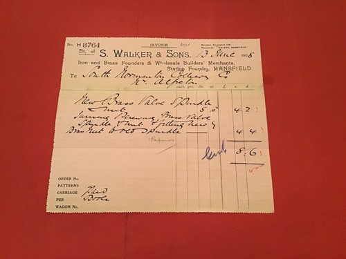 Walker sons mansfield 1908 - walker,
