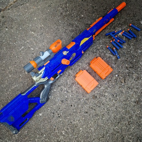 Nerf elite longstrike with - nerf,