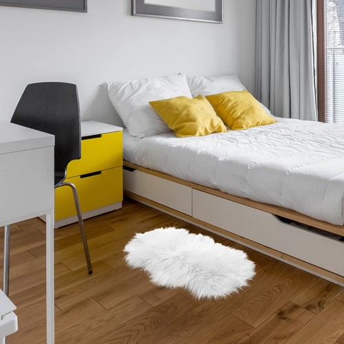 Bench cushion fluffy - cushion,