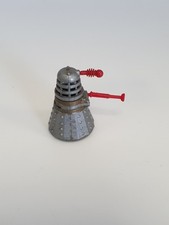 Rolykins Doctor Who Dalek Toy Silver & Red Original Louis Marx 1965
