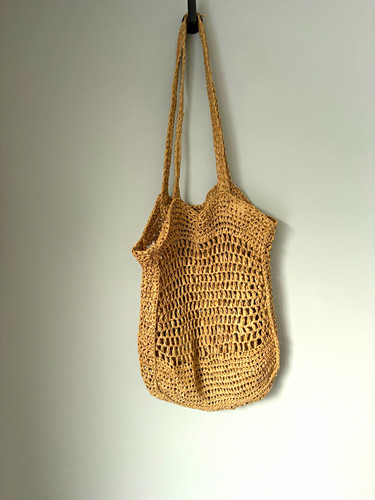 Primark beige straw crochet - beige,