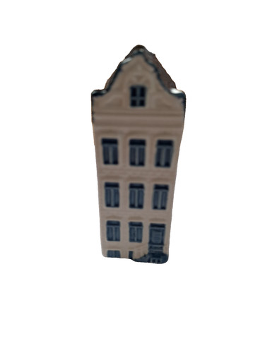 Klm delft blue - blue, house