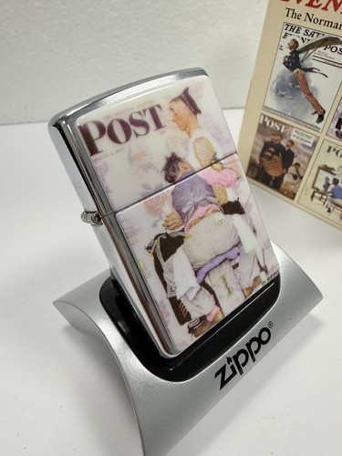 Genuine zippo norman rockwell - zippo,