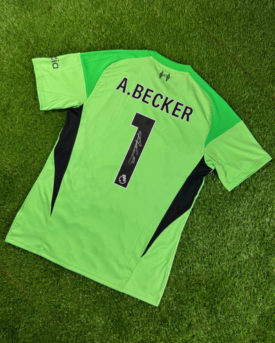 Alisson becker signed - alisson,