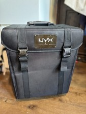 NYX Professional MUA Makeup Trolley Case Bag – Rolling Travel Storage Organizer 