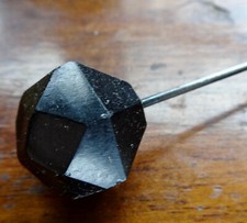 antique Victorian French jet