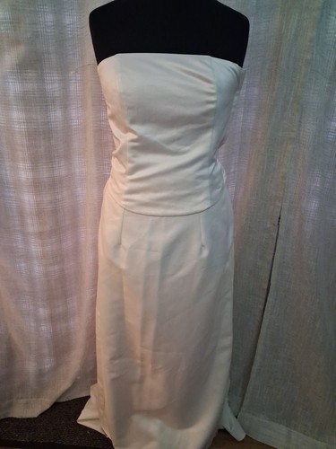 Wedding dress size ivory - 16, 3