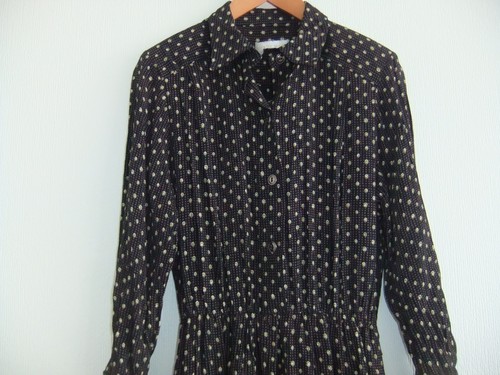 Black print shirt - , dress