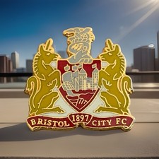 Bristol City F.C. Enamel Badge