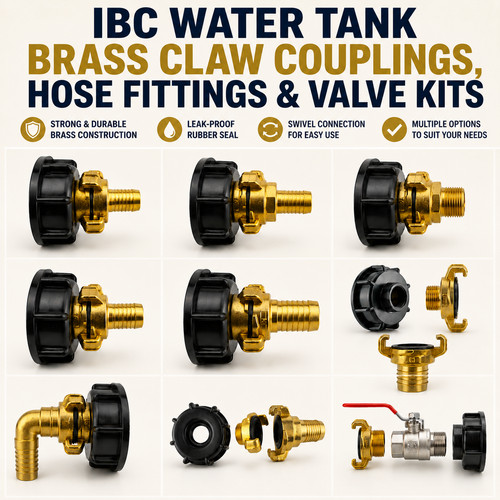 Ibc water tank brass claw - ibc,