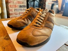 Nushu Mens Lace Up Shoes Size UK 8 In Tan Brown 