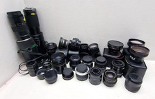 Vintage Mixed SLR Lenses
